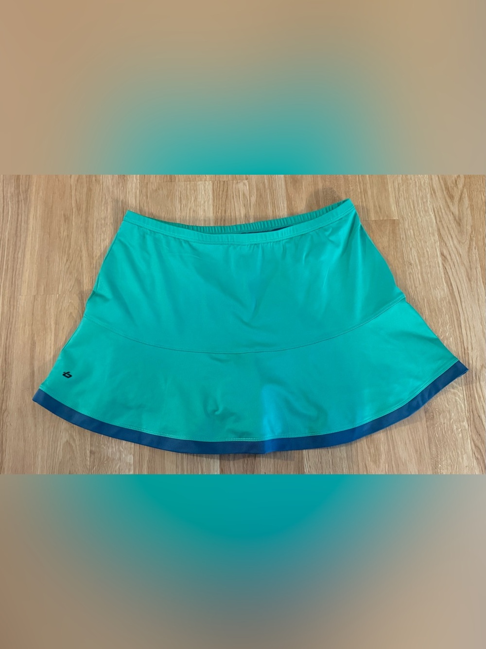 EUC Women’s Bollé Athletic Tennis Skort - Teal/Blue - Large